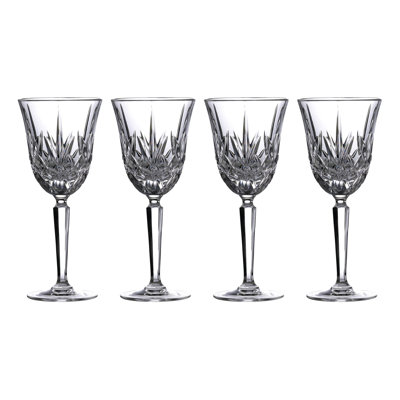 Marquis by Waterford Markham Crystal Wine Glass 12oz Set of 4 Marquis by Waterford Markham Crystal Wine Glass 12oz Set of 4